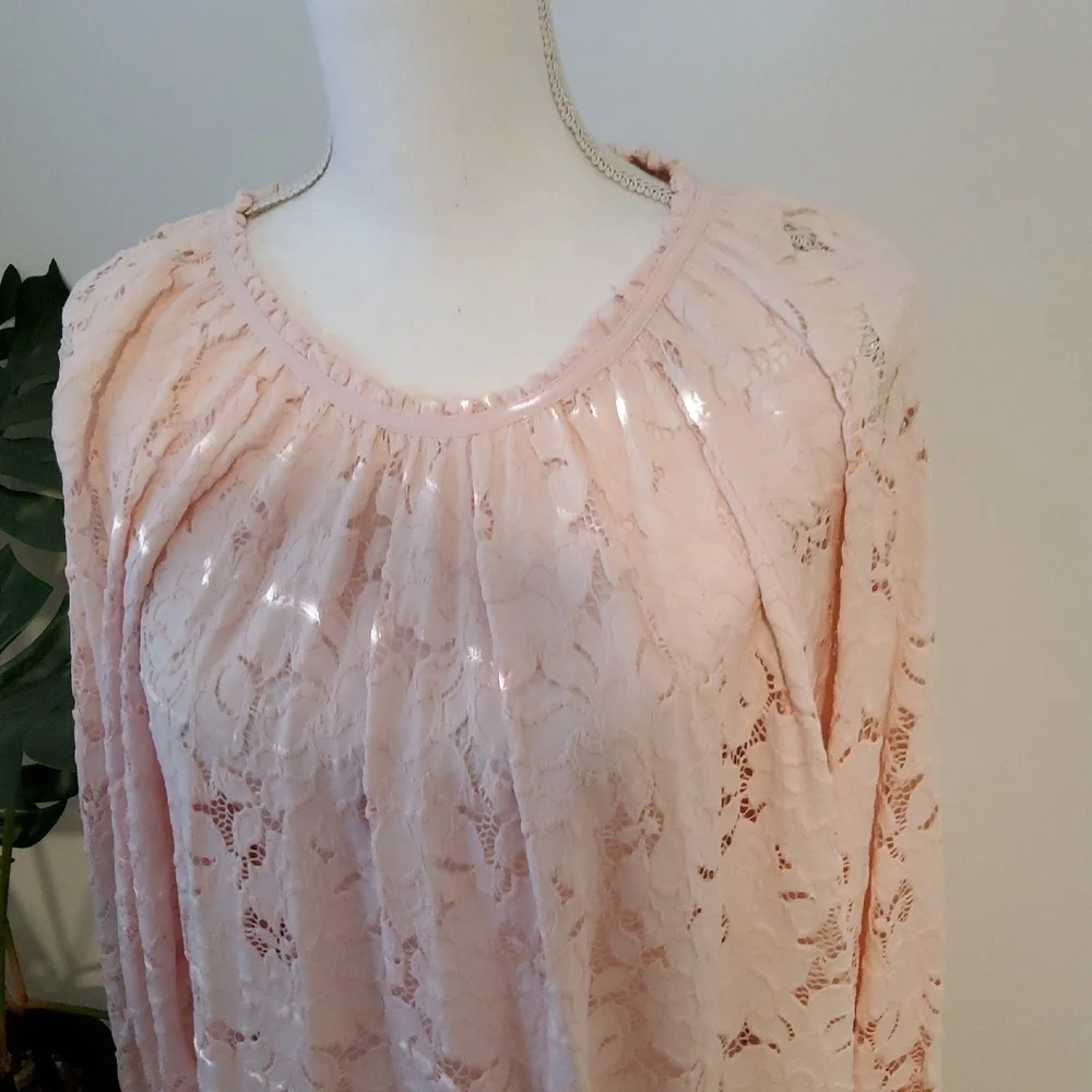 Free People Lace Blouse